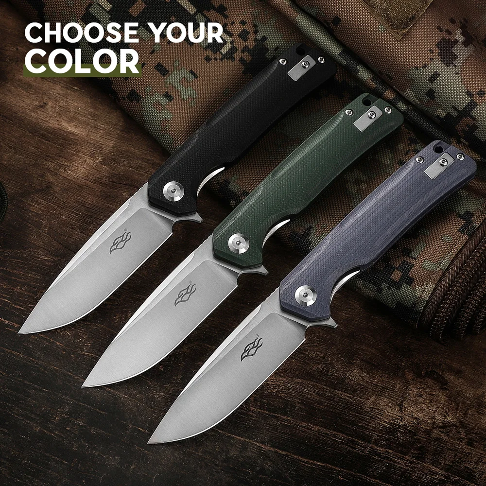 FH91 D2 Blade GANZO FBKNIFE Firebird 60HRC G10 Handle Folding Knife Tactical Camping Knife Pocket Folding Knife Outdoor EDC Tool