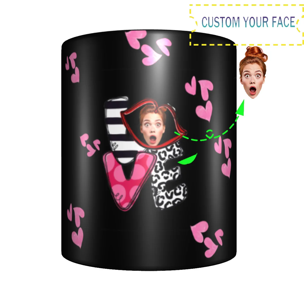Customized Custom Your Photo Logo Message Mugs Ceramic Coffee Mug Cup Creative Present
