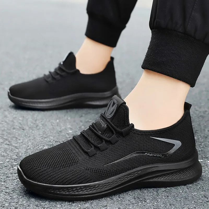 Men's Fashion shoes Fashion Outdoor Hiking Sneakers for Work 39-48 Support Breathable Fabic Lining Comfortable Running Shoes