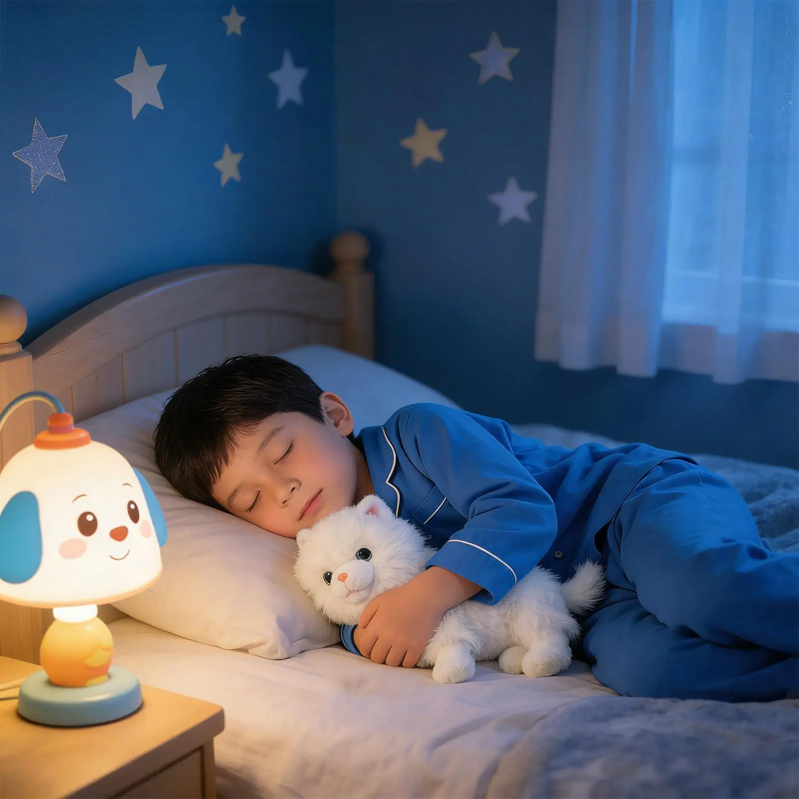 Juguete de Peluche Eléctrico para Perro, Juguete Interactivo Electrónico para Niños y Niñas, con Movimiento de Cola y Canto