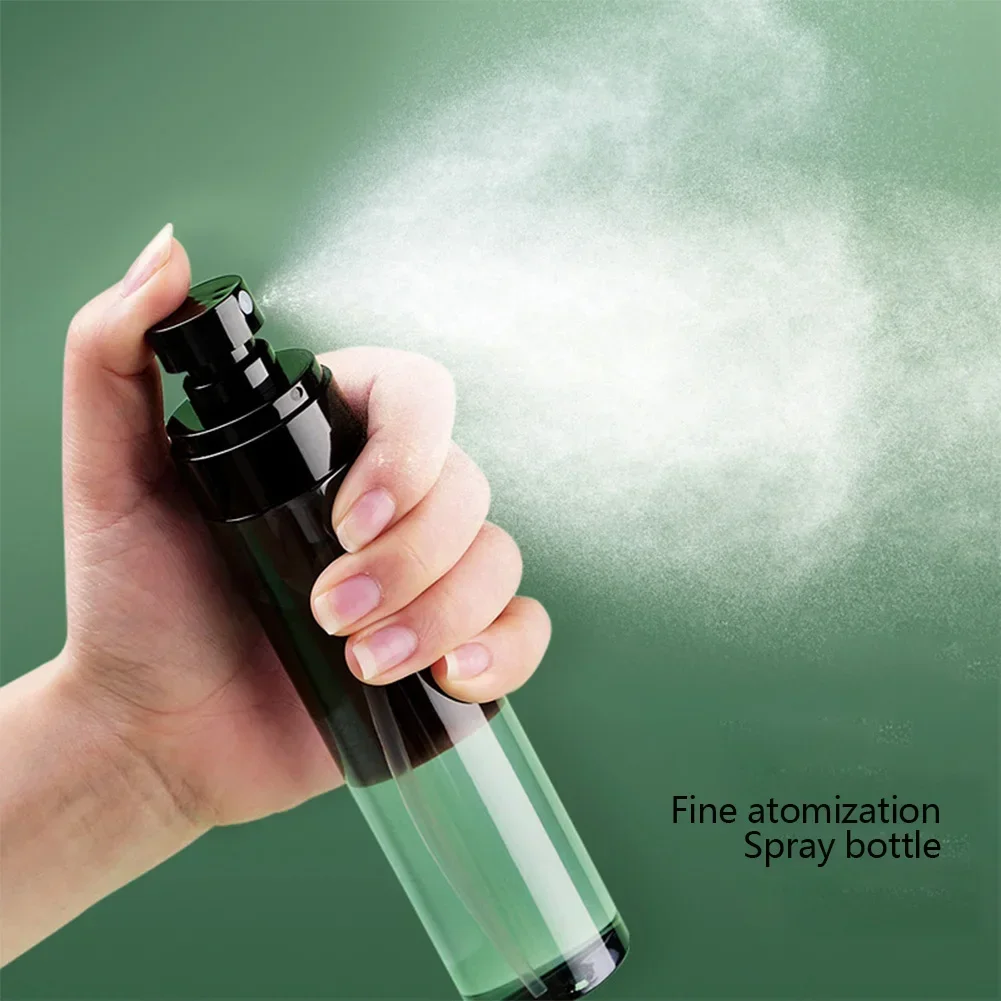 30/60/80/100ml Refillable Spray Bottles Alcohol Atomizer Mini Fine Mist Liquid Container For Skin Care Makeup Travel Accessories