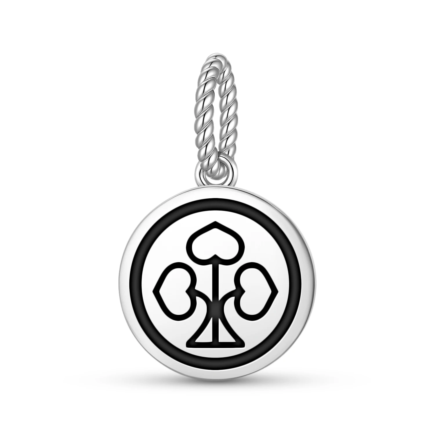 

Japanese Tadakatsu Pendant 925 Sterling Silver Symbol Charm Bead for Women Bracelet Necklace Jewelry Fashion