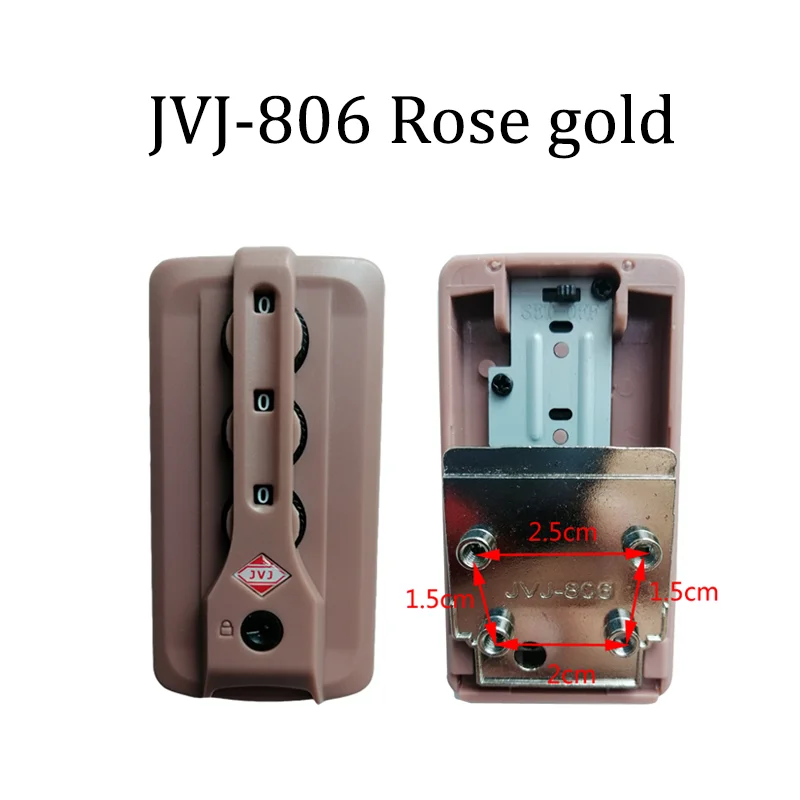 For JVJ-806/JVJ-821 Original Baggage Customs Lock Luggage Accessories Combination Lock Simple Portability Anti-theft Security