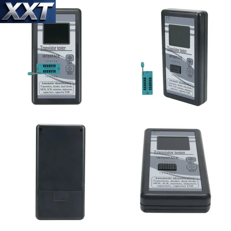XXT M328 Resistance Meter Inductor Meter Capacitor Tester ESR Meter Transistor Tester with Color Screen