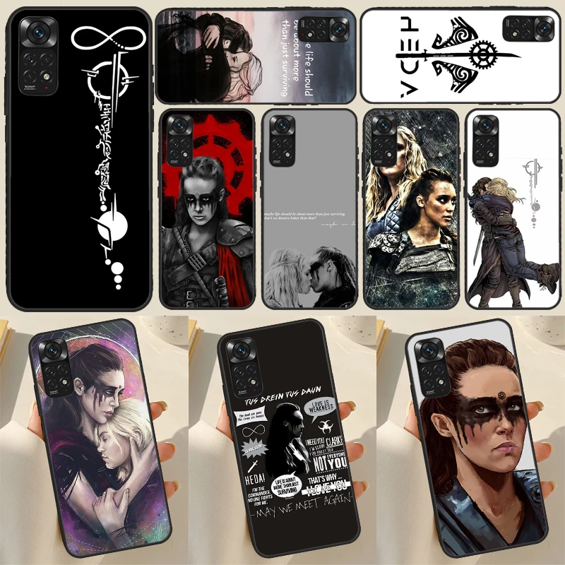 Чехол Heda Lexa для ТВ-шоу 100 дюймов для Redmi Note 12 11 Pro, чехол для Redmi Note 10 9 8 Pro 9S 10S 11S 12S 9C 10C 12C