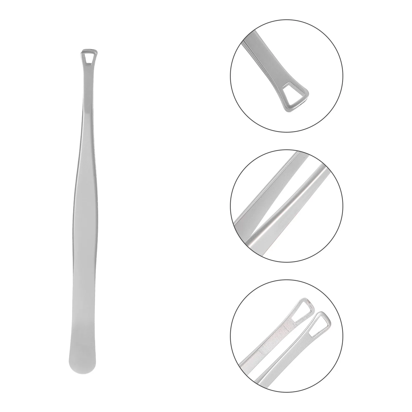 Stainless Steel Pimple Extractor Blackhead Tweezers Acne Popper Spot Cleaner Compact Lightweight Skin Care Tool Gadgets