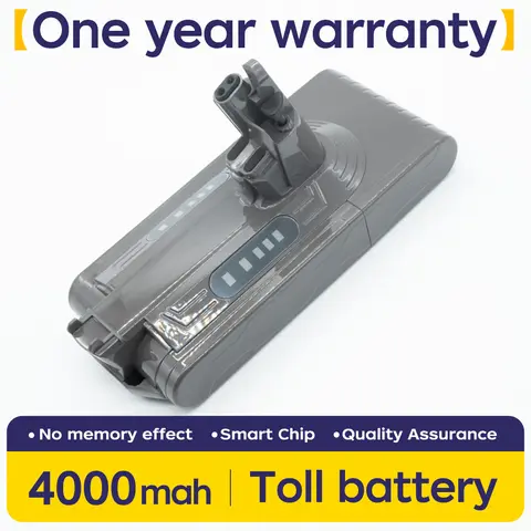 Somi for Dyson Battery V10 SV12 4000mAh 75.6Wh Replacement battery for Dyson V10 Absolute Fluffy cyclone SV12