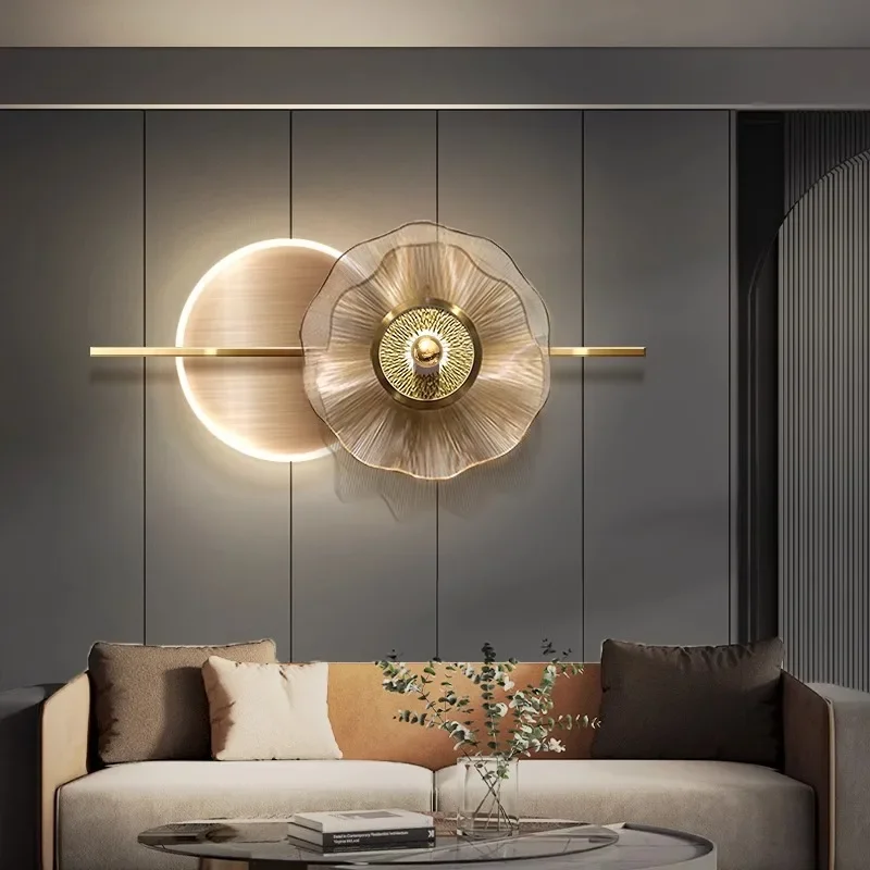 لوحة إضاءة محيطة فاخرة مجسمة وحديثة وخفيفة الوزن ولوحة معلقة راقية #5