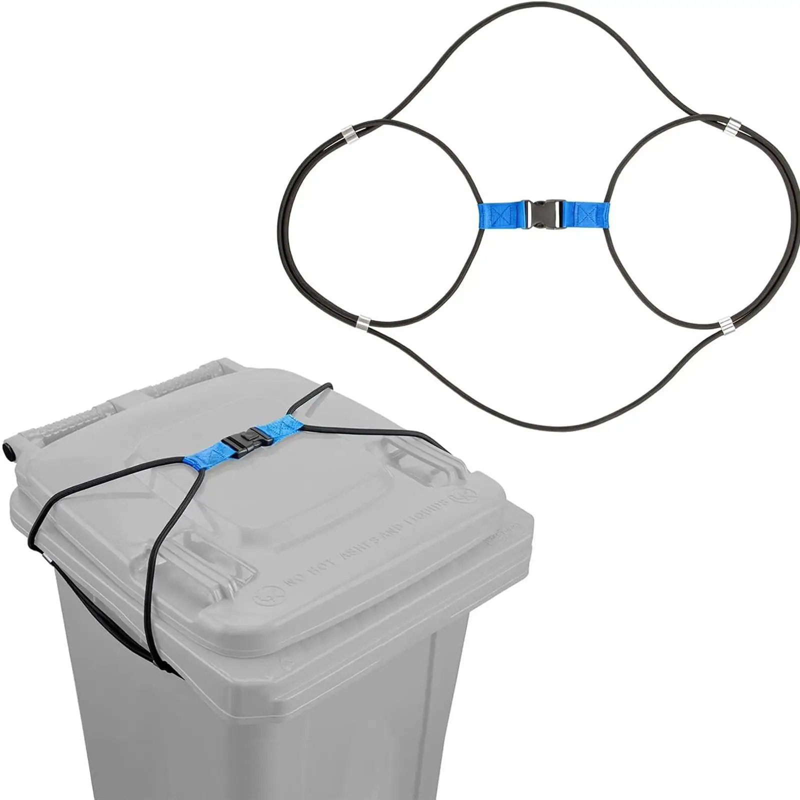 

Усиленный шнур для защиты от мусороподбирающих животных (30-50 галлонов), отпугивает опоссумов, собак, белок, медведей