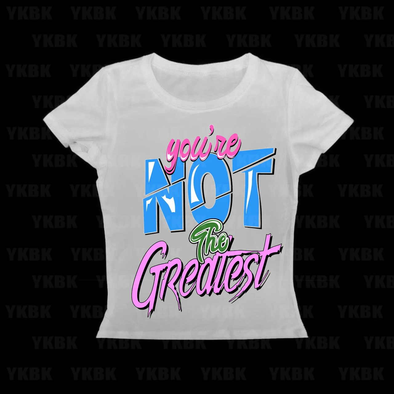 

Blink 182 Neon Logo Graphic Print Women's Loose Short Sleeved T-shirt for Casual Wear