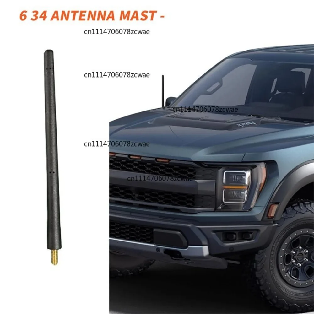 ZOCI-For Ford F-150 2009-2026 Car Black AM/FM Antenna Mast 6 3/4