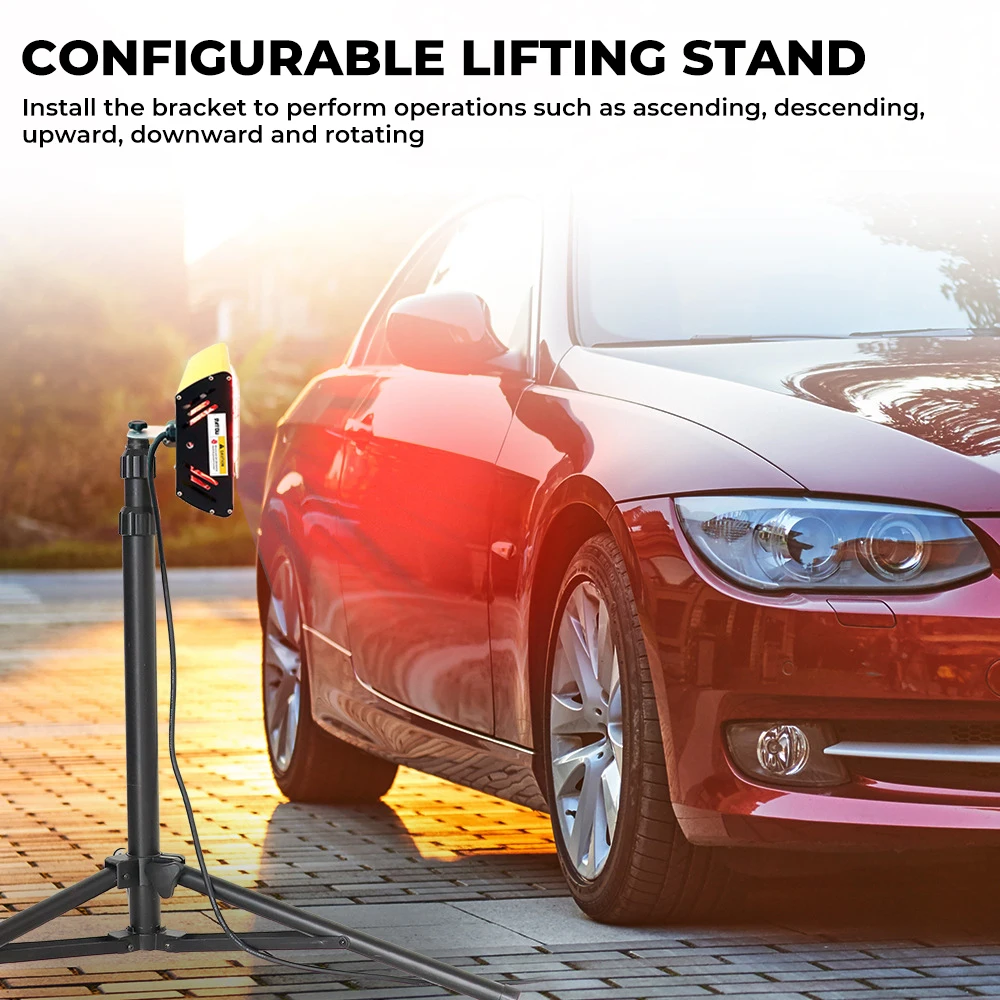 

2000 Вт Инфракрасная лампа для отверждения краски Ручная коротковолновая инфракрасная нагревательная лампа для ремонта кузова автомобиля Сушилка для краски