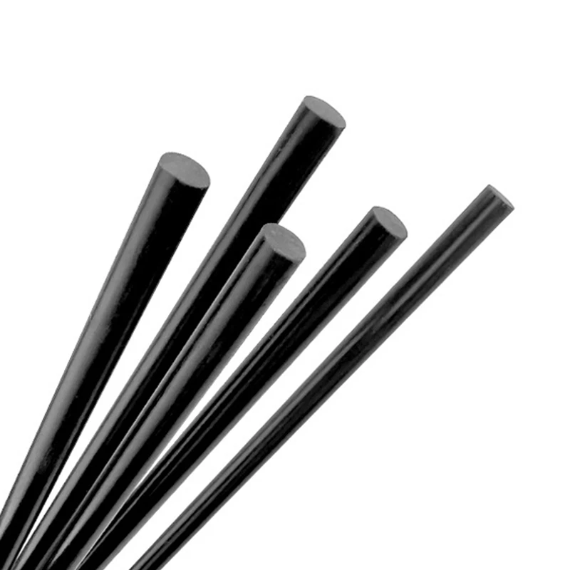 10pcs Lenght 100cm Black Glass Fiber Rod 1mm-12mm Diametter High-Strength Glass Fiber Rod Is Used To Make Toys And Tents