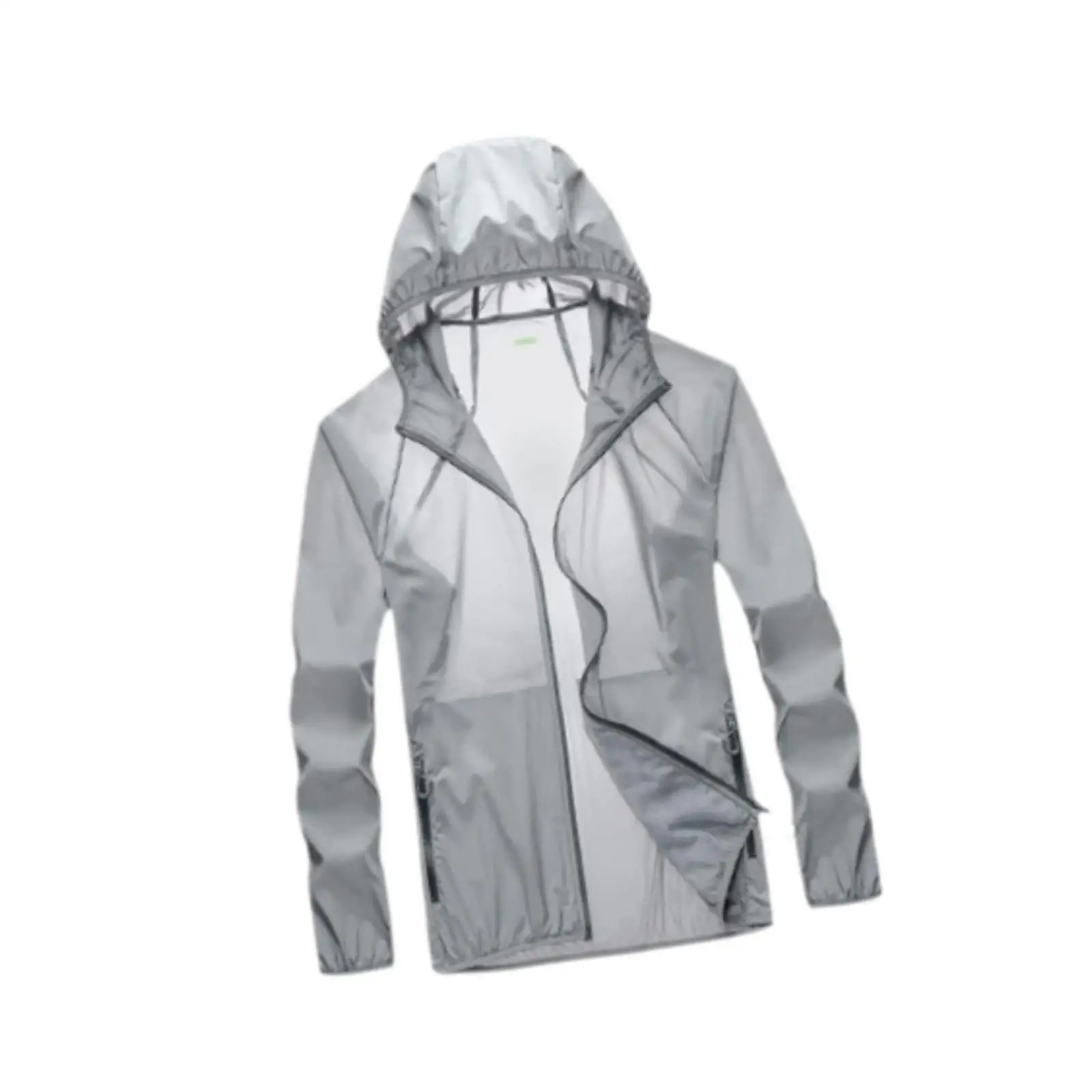 Breathable Golf Raincoat for Men Waterproof Hooded Ultralight Windbreaker Sun Proof Quick Drying Packable Training Jacket for