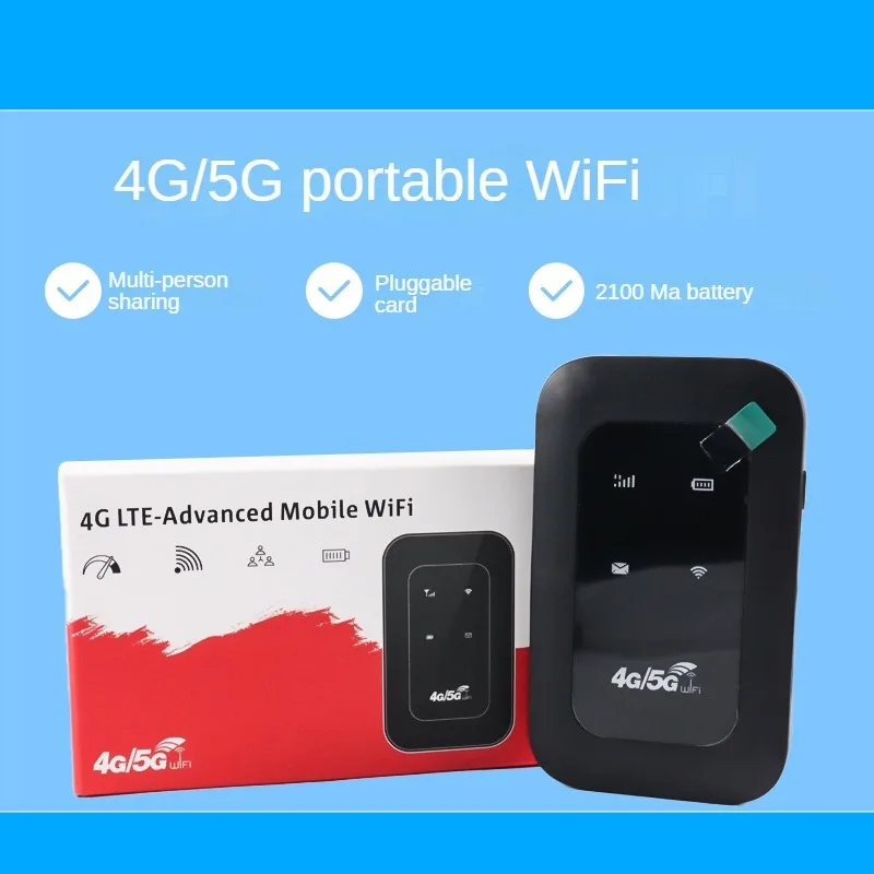 Router WiFi tascabile con slot per schede SIM eSIM Ripetitore 4G LTE per comunicazione esterna e scheda SIM router WiFi di rete