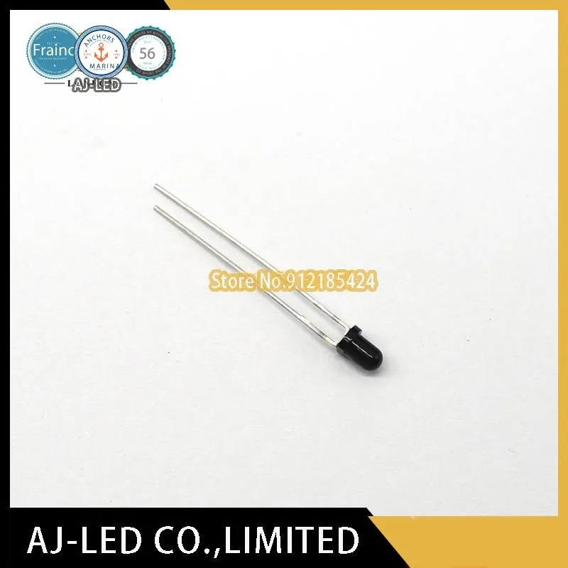 20pcs/lot PD204-6B/L3 infrared receiver tube photoelectric receiver wavelength 940nm diameter 3mm angle ±45°