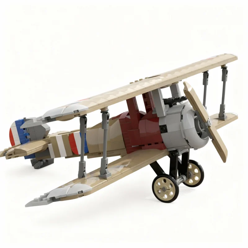 593pcs-moc-creative-model-sopwith-f1-camel-custom-building-blocks-architecture-diy-assembly-display-gift-collectible-building