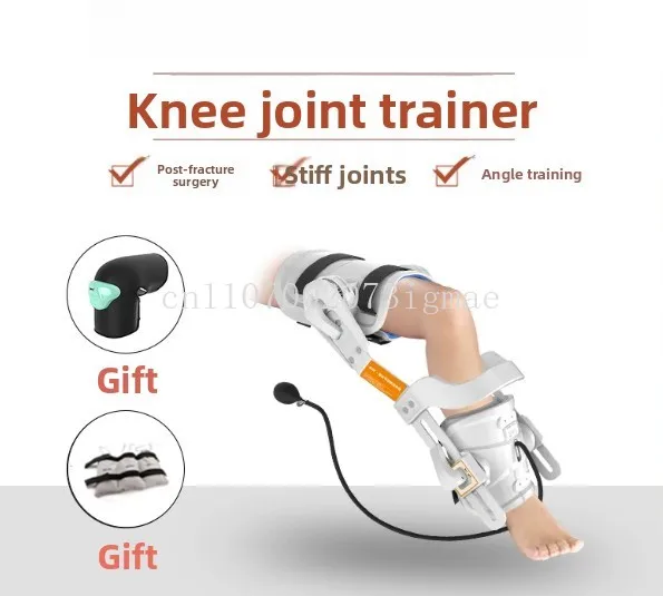 Knee rehabilitation exercise device lower limb bending and straightening leg fracture postoperative ligament tear angle training