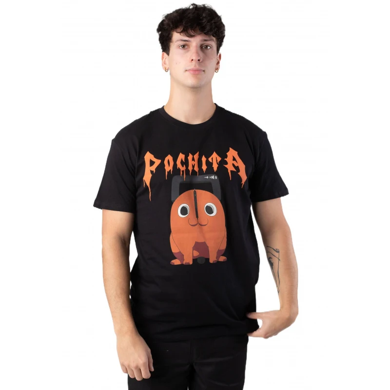 

Japan Horror cartoon 0511 Chainsaw Anime Gift T shirt Darkness Devil Manga Graphic Clothes Short Sleeve All size tee S-6XL