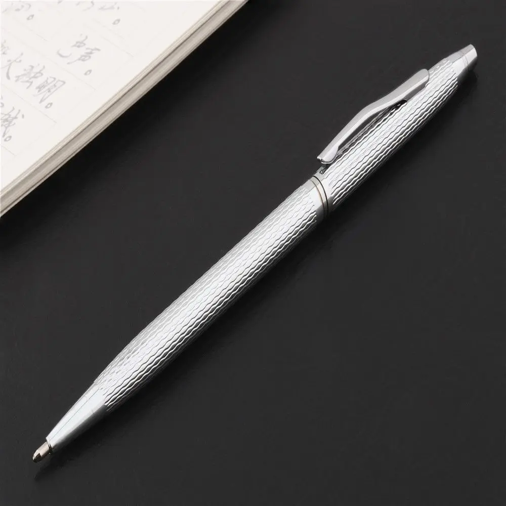 

Luxury Super Durable Writing Tools Black Ink School Office Supply Stationery Kids Gift Sign Pen Gel Pen Metal Pen Ballpoint Pen