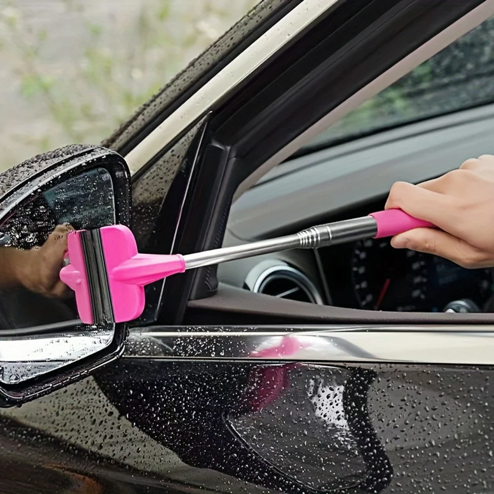 Free shipping special for you Exclusive offer 2-in-1 Extendable Portable Wiper Blade for Side View Mirrors, Gas Station Windows