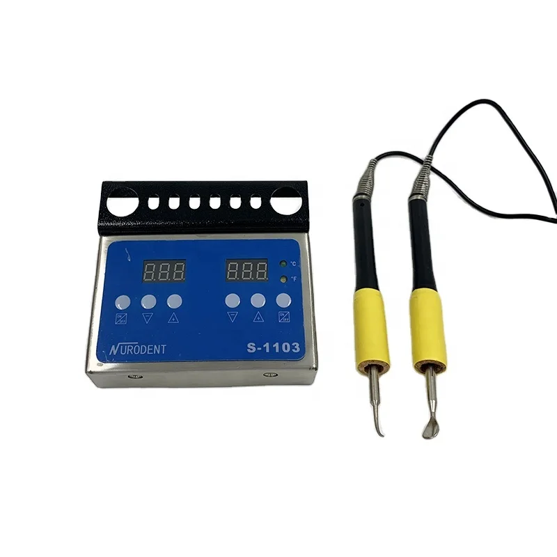 Dual Pencil Dental Electric Digital Wax Heater Carver Unit