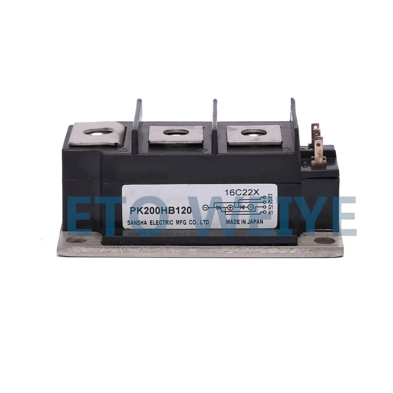 PK200HB120 IGBT MODULE SCR(silicon controlled rectifier) For more information, please contact