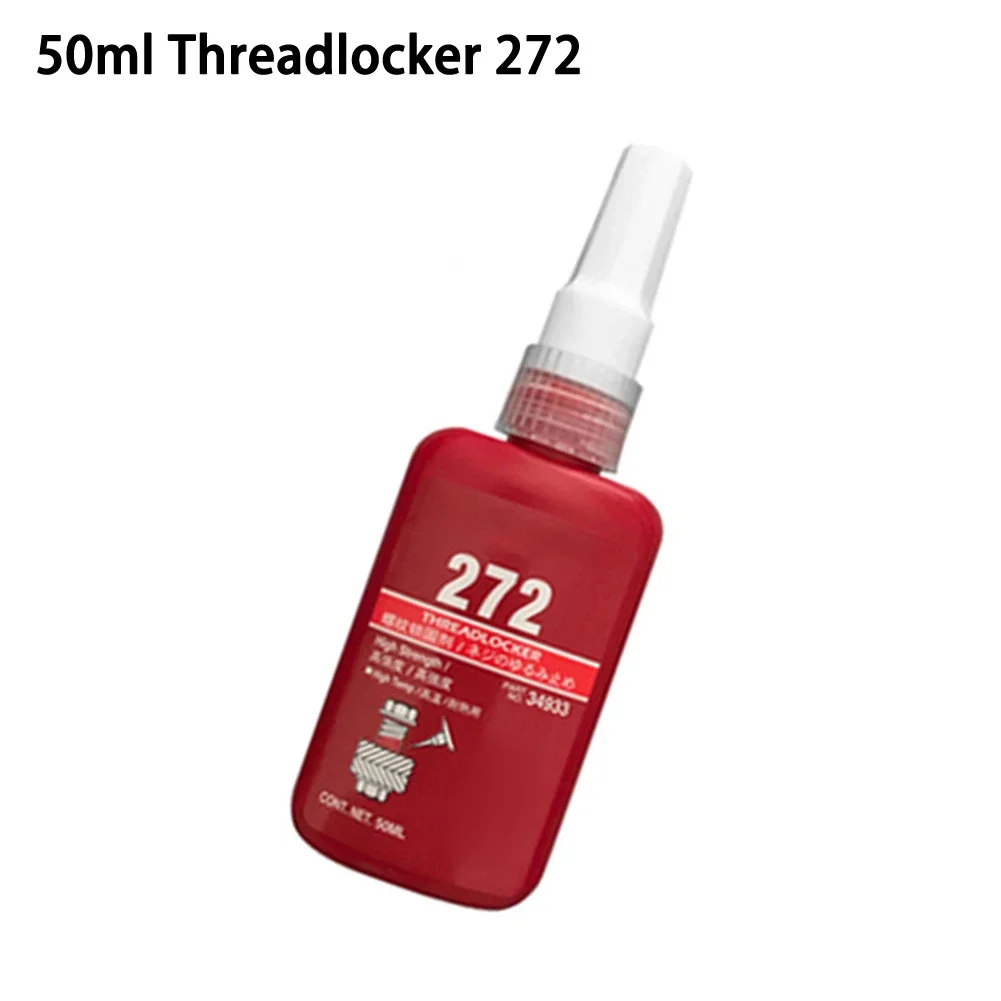 High Temperature Resistant 50ml Threadlocker Adhesive Ethyl Dimethacrylate Glue For Locking Screws And Cylinders
