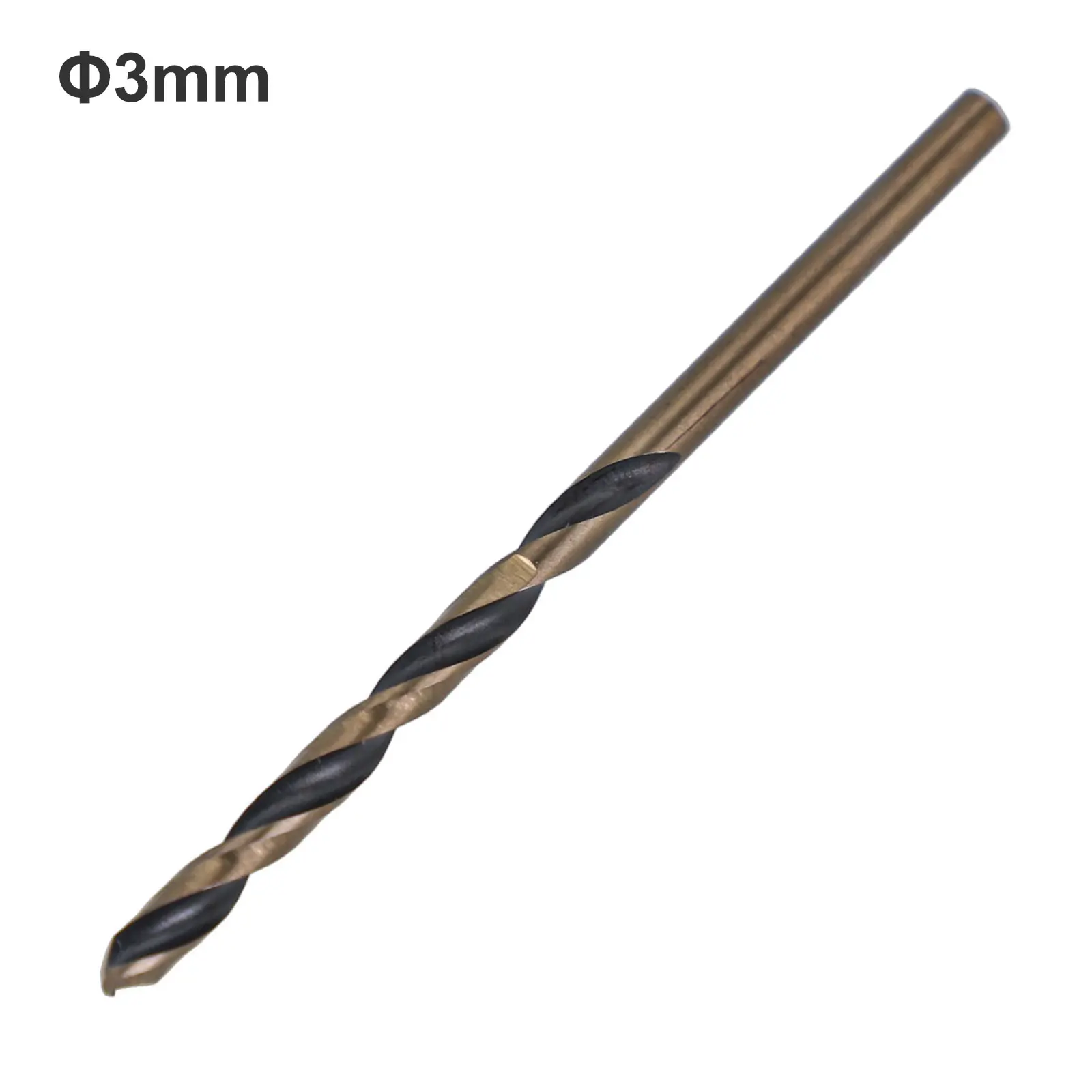 1pc CobaltHSS Drill Bit 3mm-10mm For Stainless Steel Wood Iron Drilling Metalworking Round Shank Cutting Power Tool Accessories