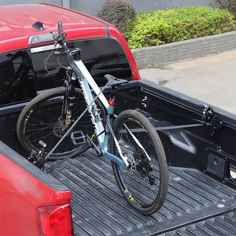 

For Toyota Tacoma 2024 Carbon Steel Pickup Truck Bed Cargo Box Hook Rope Fixed Buckle Cargo Box Securing Strap Car Accessories