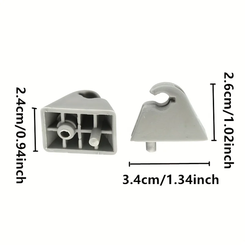 4Pcs Sun Visor Holder Clip For Vauxhall For Vectra For Astra F For Corsa B 1438336 Car Sun Visor Mount Bracket Clip Holder