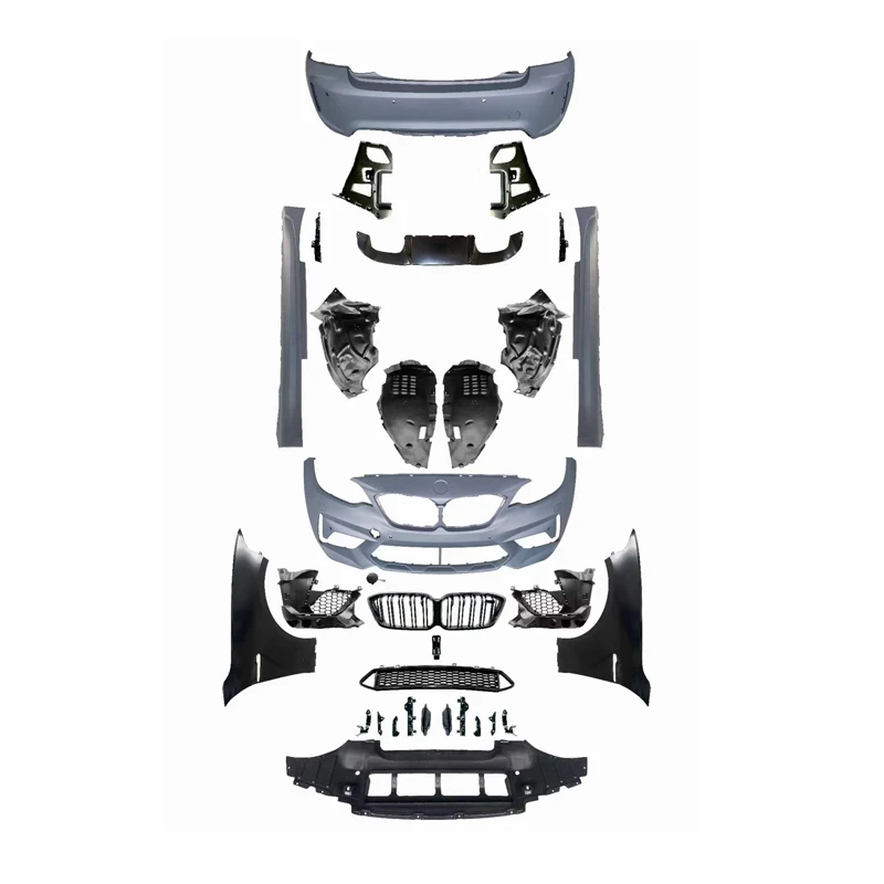 

For 2 Series F22 Upgrade M2C Bodykit Auto Car Rear Bumper Wide Body Part Stylish Front Car Bumpers