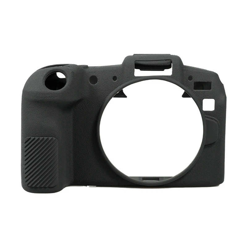 

1 Piece Camera Protective Case Silicon Case Body Cover Protector Frame Black Camera Accessories For Canon EOS R8 Camera