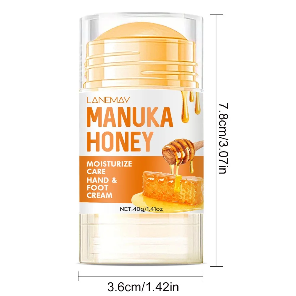 2024 New Honey Hand And Foot Cream Moisturizing Care For Chapped Heels Repair Cream Stick For Chapped Heels And Feet 40ml