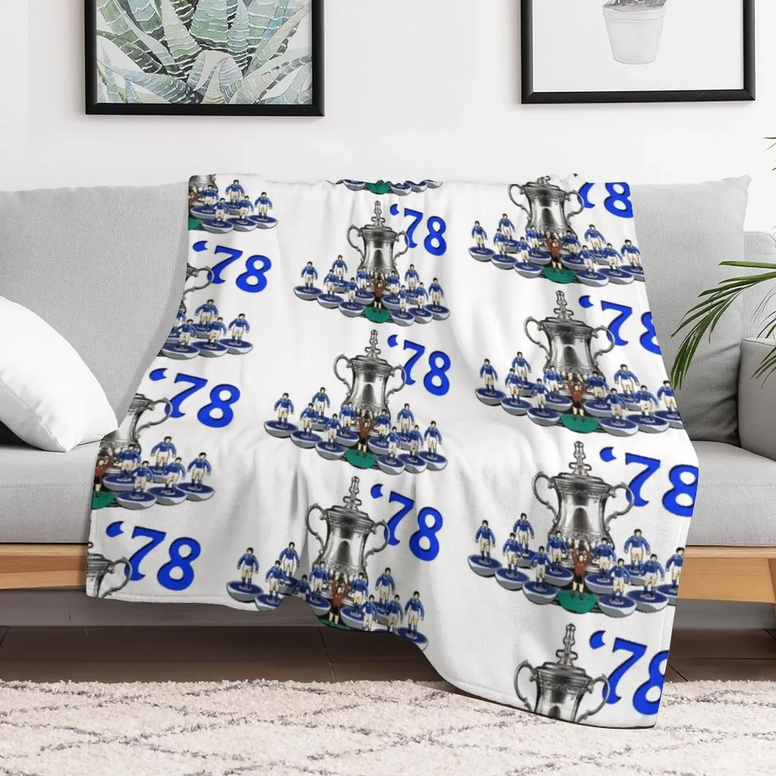 New Ipswich Town '78 subbuteo team Throw Blanket Custom Plaid on the sofa Blankets