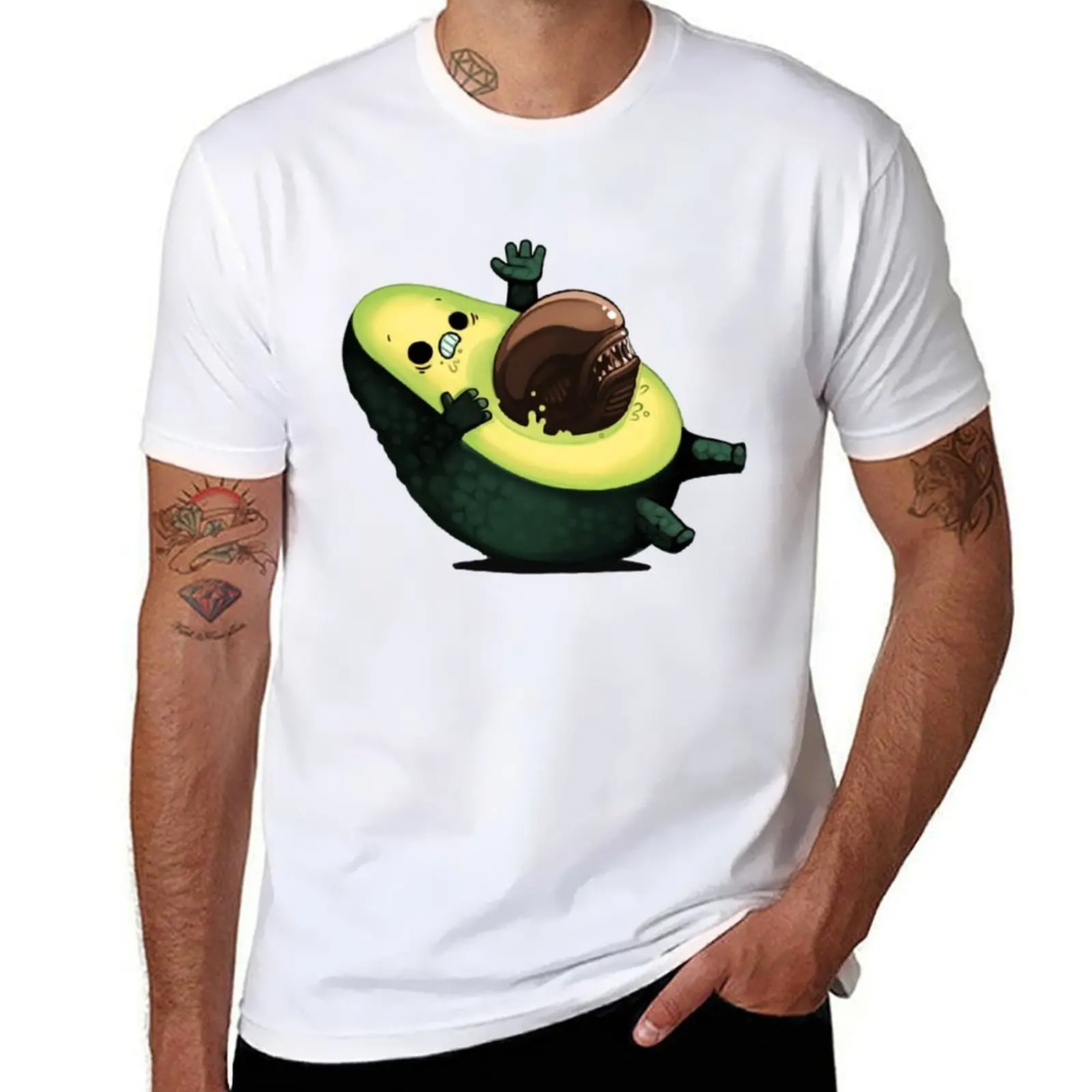 

AvocAlien T-Shirt T-Shirt man t shirts graphic t shirt man plain T-Shirt