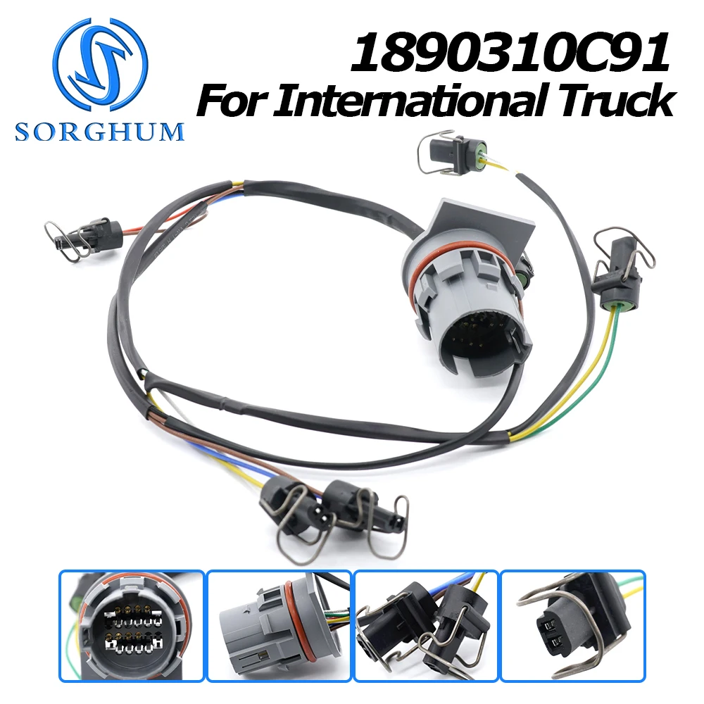 1890310C91 For Navistar International Truck 7.6L DT466E Engine Diesel Oil Injector Internal Wiring Harness
