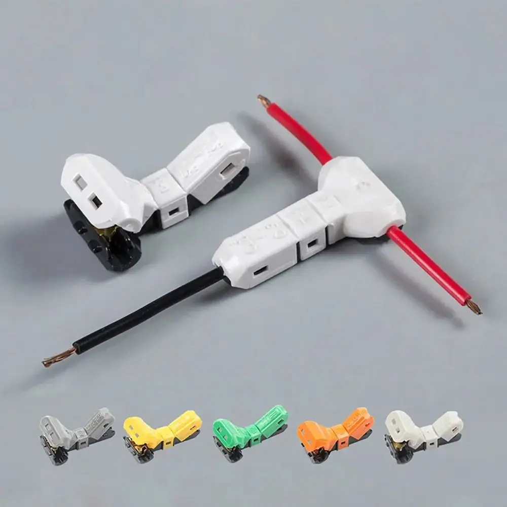 Mini Car Wiring Terminal Electrical Brass Quick Connectors Terminals Durable Car Wiring Clip Home Car