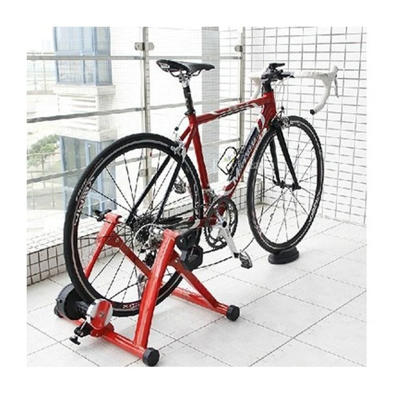 Magnetic Bike Trainer Portable Foldable Indoor Cycling Stand for Road & Mountain Bike Training