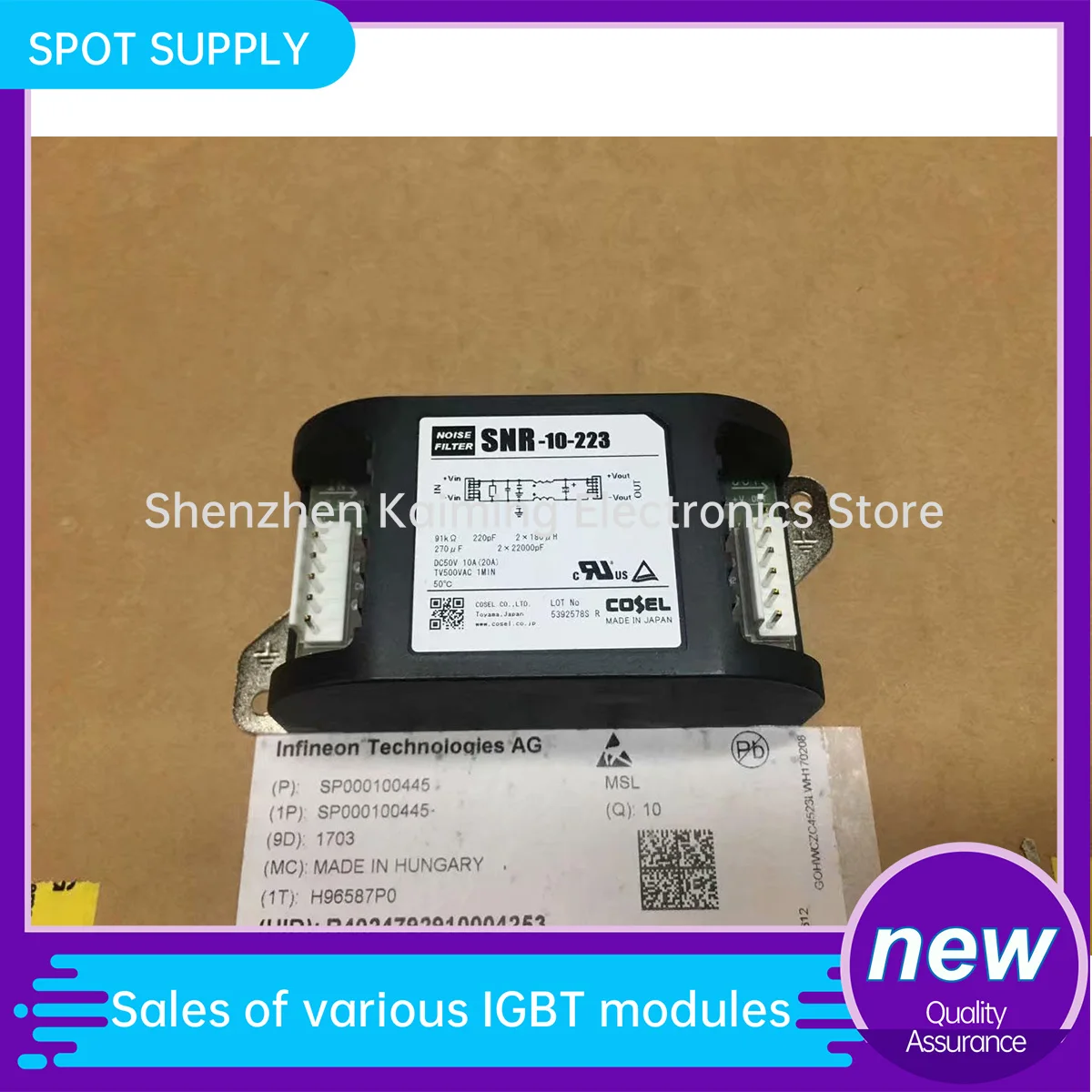 

SNR-10-223 SNR-10-223-T NEW AND ORIGINAL MODULE