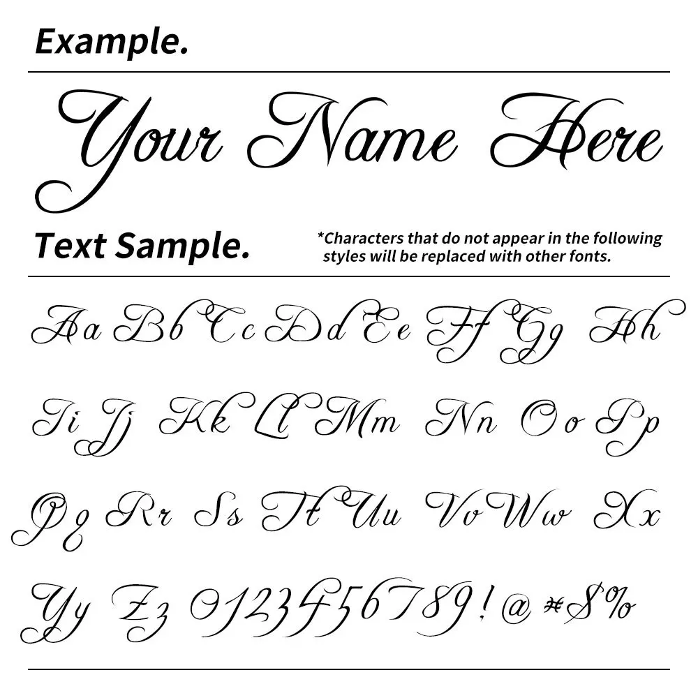 1PC Custom Handwritten Font Car Windshield Stickers Personalized Tuning Waterproof DIY Vehicle Body Boat Sunscreen Vinyl Decals