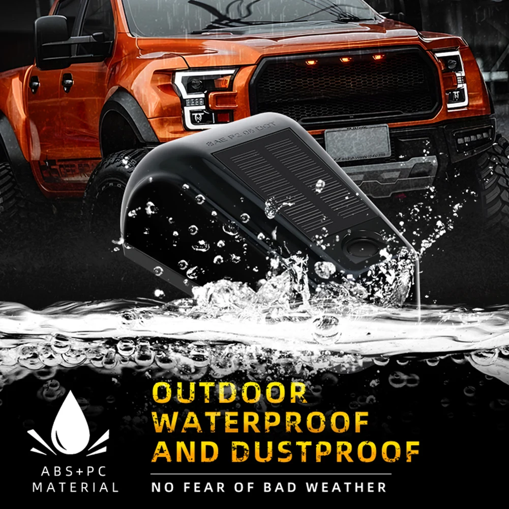 LED أضواء سقف الشاحنة اللاسلكية لكمة خالية العالمي إنذار مصباح شاحنة لاقط تحذير ضوء لشاحنات بيك اب SUV الدراجات النارية