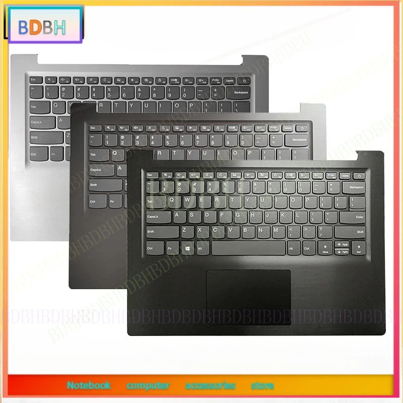 For Lenovo ideapad S145-14IWL V14-IIL IGM Original New US Keyboard Laptop Palmrest Upper Top Case Backlight Replacement Keyboard