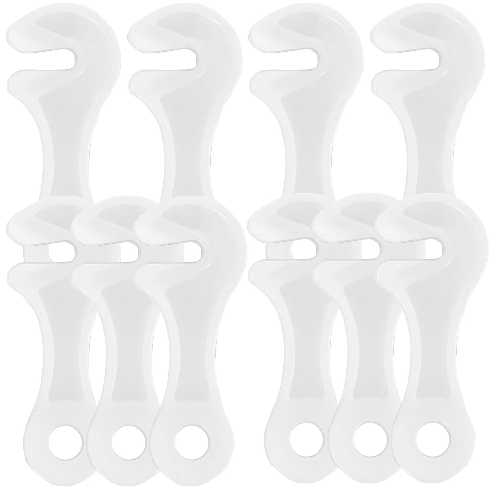 

10pcs Windproof Anti-slip Buckles Durable Plastic Camping Tent Rope Fasteners Adjustable Outdoor Gear