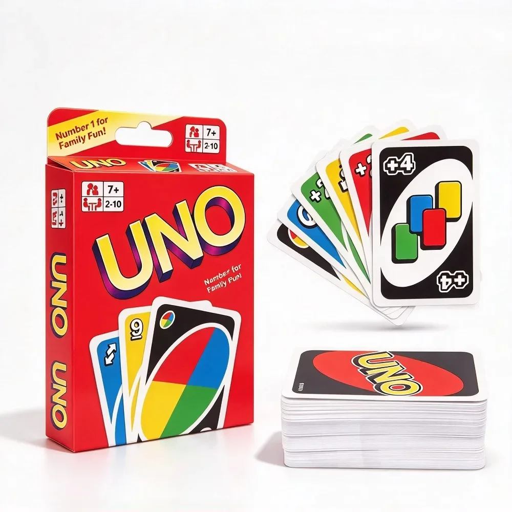 UNO FLIP! Pokemon Board Game Card Anime Pikachu Pattern Dragon Ball Family Funny Entertainment uno Cards Games Board Xmas Gift