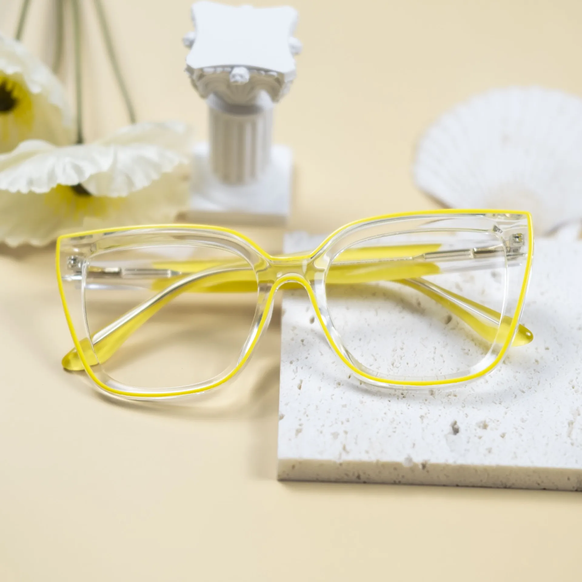 

Fashion Retro Cat Eye Glasses Butterfly Eyewear Luxury Acetate Eyeglasses Transparent Optical Prescription Frames Woman 9120