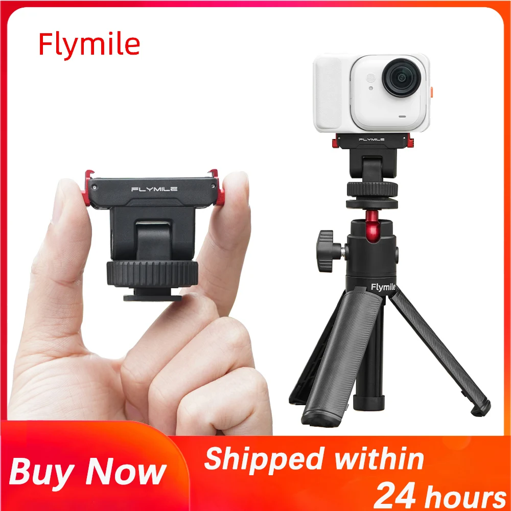 �y�Z�[�����zFlymile ���C�N�C�b�N�����[�X�}�E���g�AInsta360 GO �E���g���A�N�Z�T���[�p�A�A�_�v�^�[�u���P�b�g�A�R�[���h�V���[�� 1/4 �l�W���t��