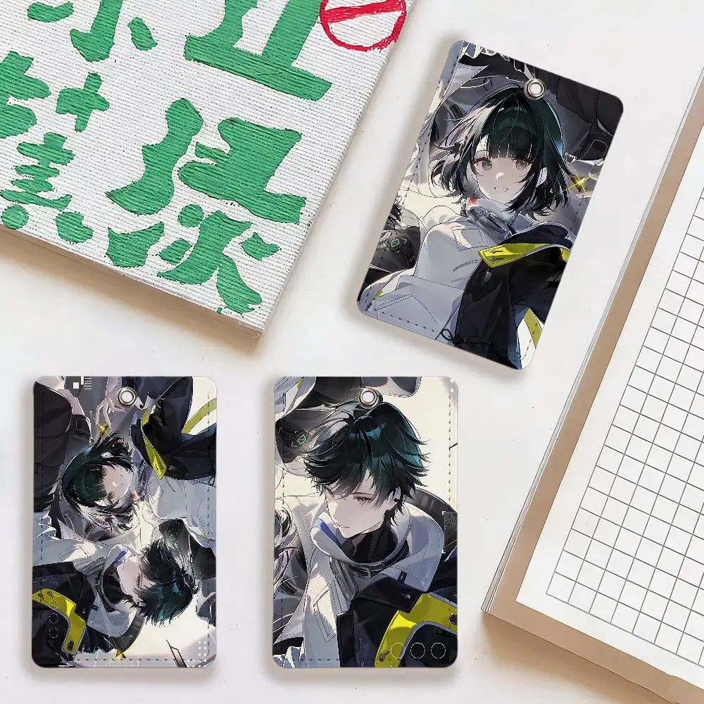 

Держатель для карт Game Arknights Endfield, брелок-шнурок для ключей, ID-карты, кредитных карт, аксессуары, подарки