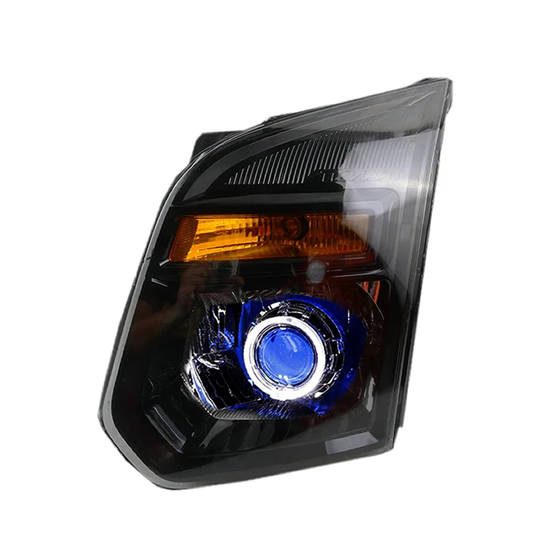 Customized Full LED Headlights For Ford Transit 2013-2016 Bi-xenon Projector Lens Front Lamps With DRL