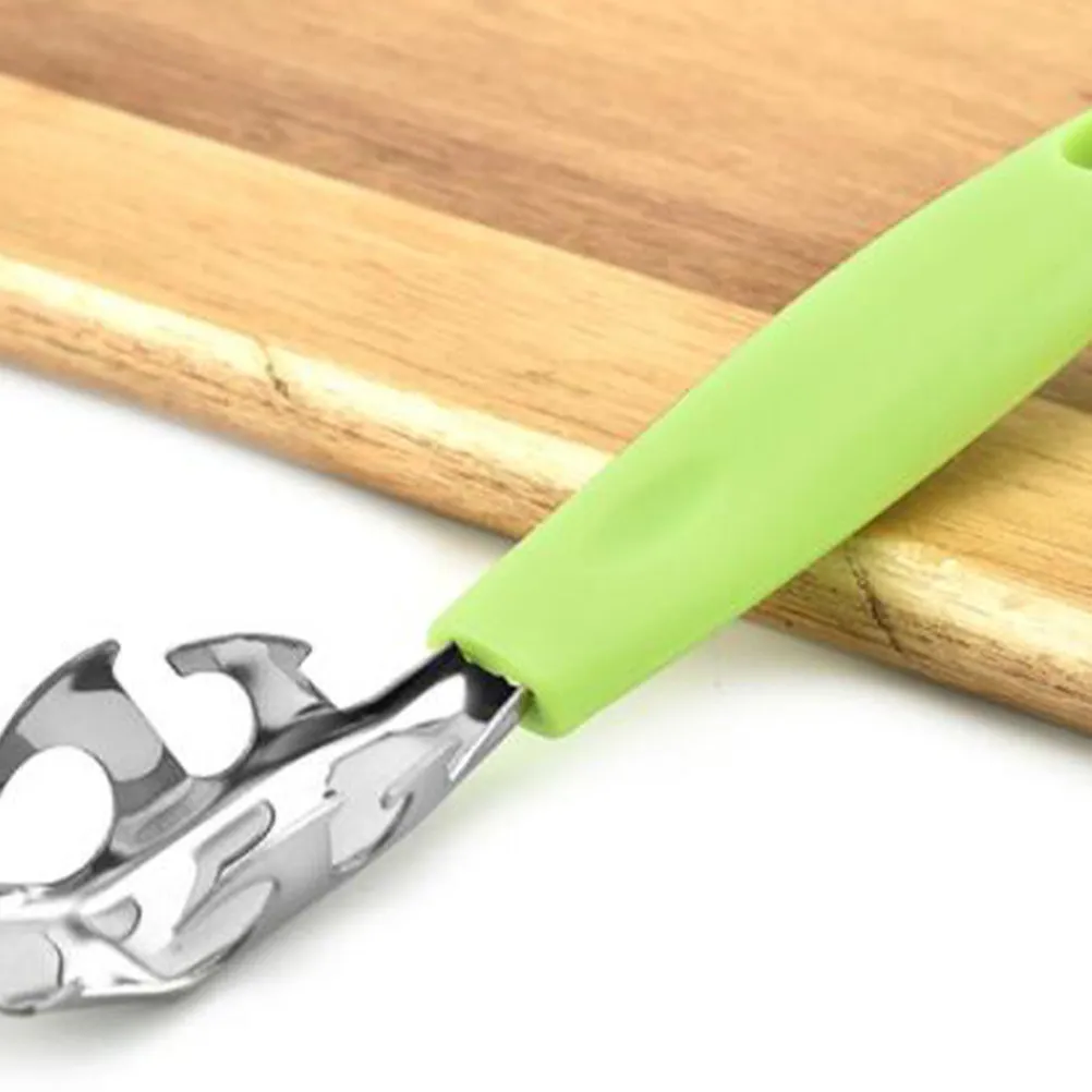 3Pcs Stainless Steel Plate Lifter Anti-Scalding Bowl Tongs Hot Dish Clip Heat Resistant Pots Tong Kitchen Tool Light Green